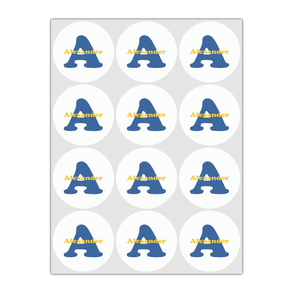 Boy's Space Themed Drink Topper - Small - Set of 12