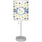 Boy's Space Themed Lamp with Drum Shade (Personalized)