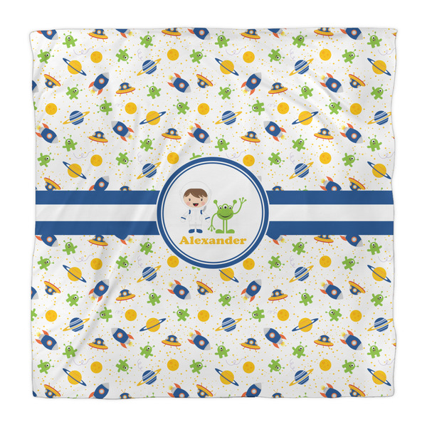 Boy's Space Themed Duvet Cover - Queen - Front