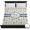 Boy's Space Themed Duvet Cover - Full / Queen (Personalized)