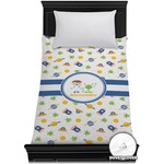 Boy's Space Themed Duvet Cover - Twin (Personalized)