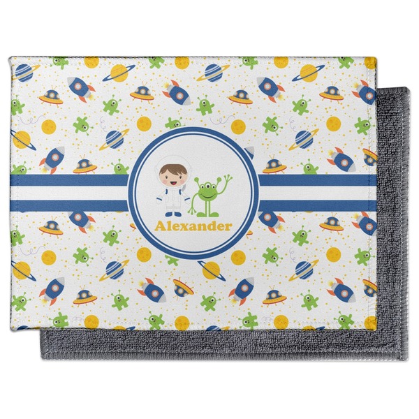 Boy's Space Themed Electronic Screen Wipe - Flat
