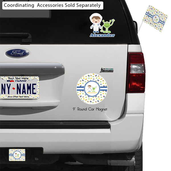 Boy's Space Themed Exterior Car Accessories