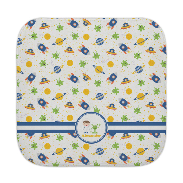 Custom Boy's Space Themed Face Towel (Personalized)