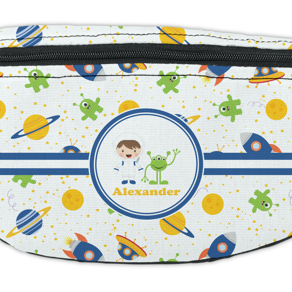 Boy's Space Themed Fanny Pack - Closeup