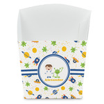 Boy's Space Themed French Fry Favor Boxes (Personalized)