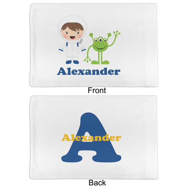 Boy's Space Themed Full Pillow Case - APPROVAL (partial print)