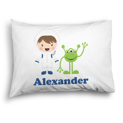 Boy's Space Themed Pillow Case - Standard - Graphic (Personalized)