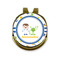 Boy's Space Themed Golf Ball Marker - Hat Clip - Gold