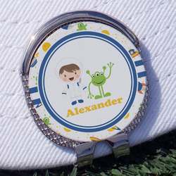 Boy's Space Themed Golf Ball Marker - Hat Clip