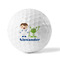 Boy's Space Themed Golf Balls - Generic - Set of 12 - FRONT