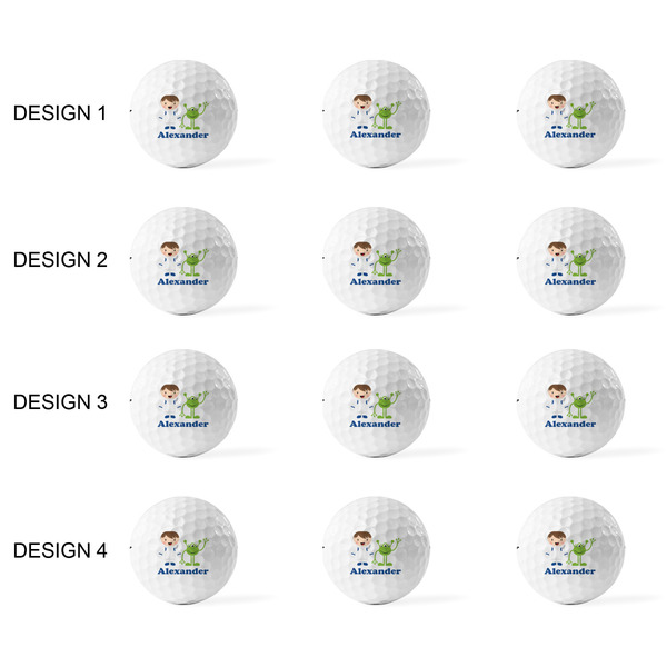 Boy's Space Themed Golf Balls - Titleist - Set of 12 - APPROVAL