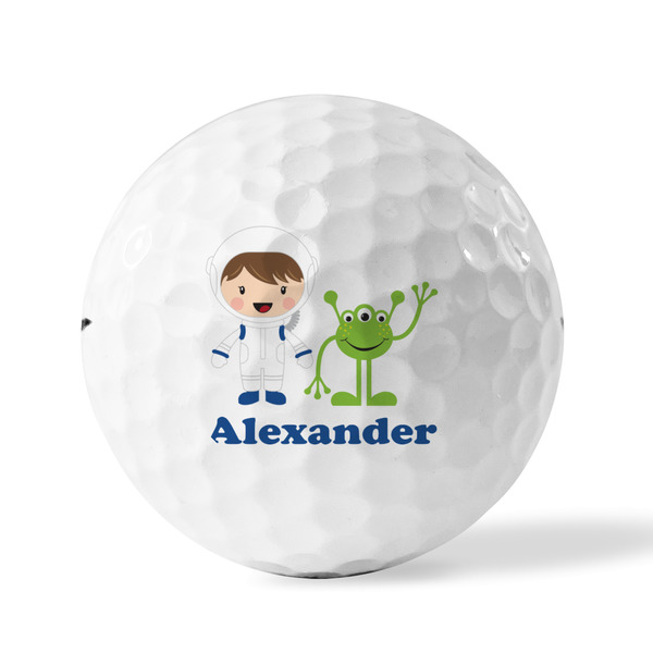 Boy's Space Themed Golf Balls - Titleist - Set of 12 - FRONT