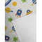 Boy's Space Themed Golf Towel - Detail