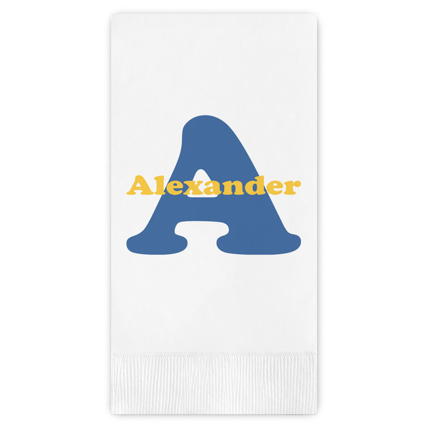 Custom Boy's Space Themed Guest Paper Towels - Full Color (Personalized)