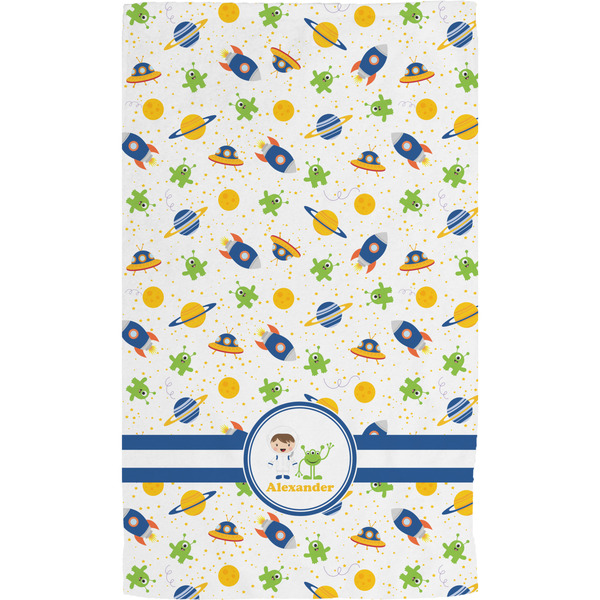 Boy's Space Themed Hand Towel (Personalized)