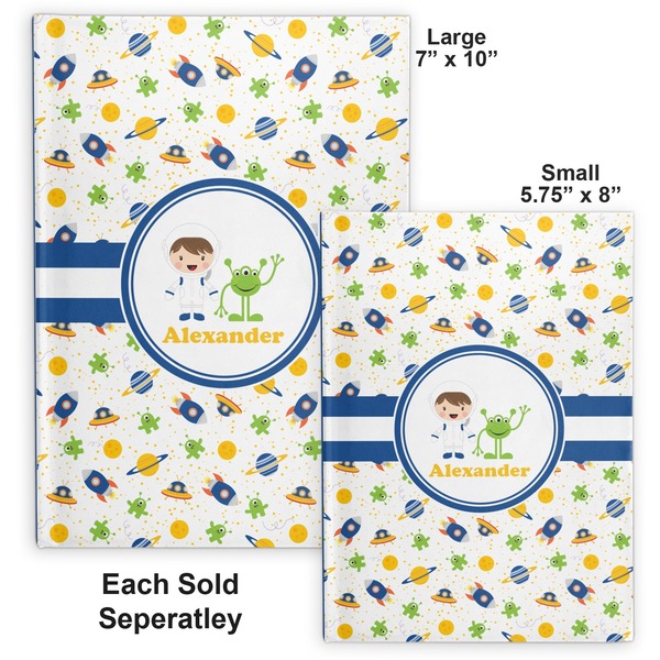 Boy's Space Themed Hard Cover Journal - Compare