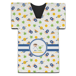 Boy's Space Themed Jersey Bottle Cooler (Personalized)