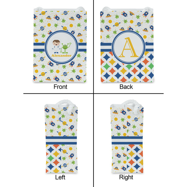 Boy's Space Themed Jewelry Gift Bag - Matte - Approval