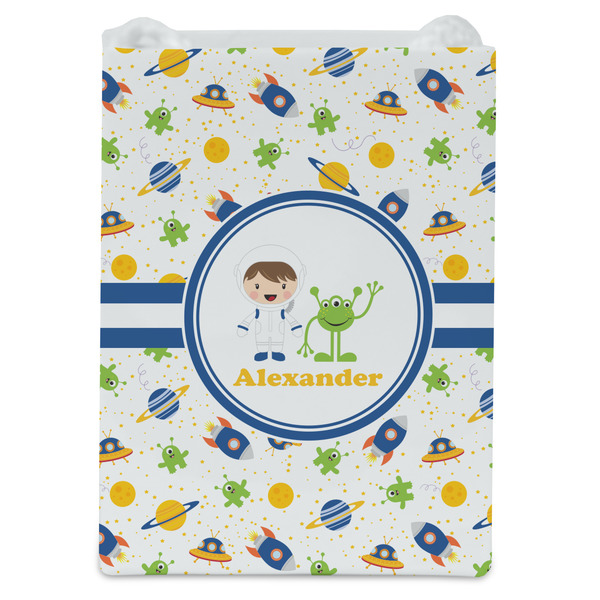 Boy's Space Themed Jewelry Gift Bag - Matte - Front