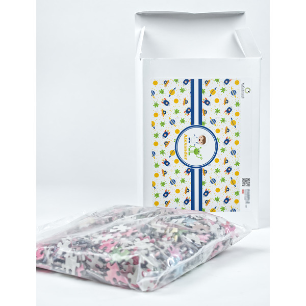 Boy's Space Themed Jigsaw Puzzle 1014 Piece - Box