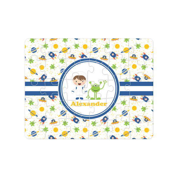 Custom Boy's Space Themed Jigsaw Puzzles (Personalized)
