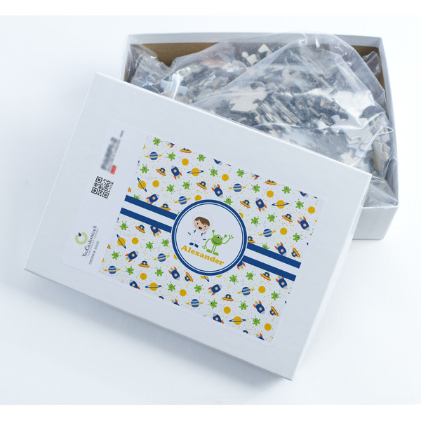 Boy's Space Themed Jigsaw Puzzle 500 Piece - Box