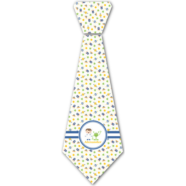 Custom Boy's Space Themed Iron On Tie - 4 Sizes w/ Name or Text