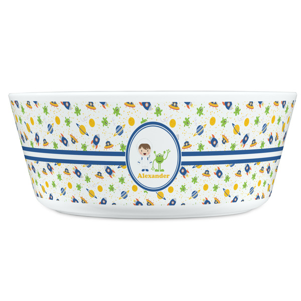 Boy's Space Themed Kids Bowls - FRONT