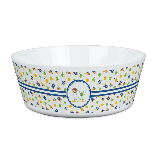 Custom Boy's Space Themed Kid's Bowl (Personalized)