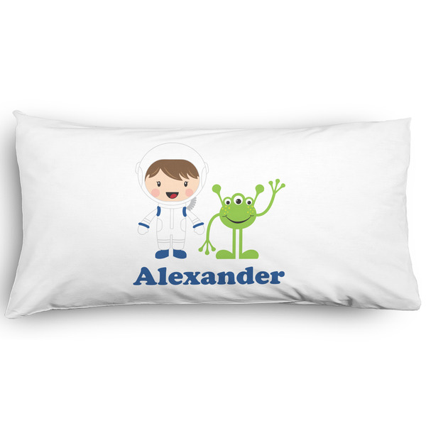 Custom Boy's Space Themed Pillow Case - King - Graphic (Personalized)