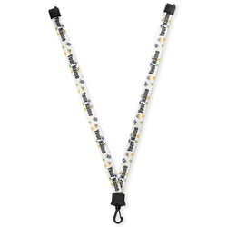 Boy's Space Themed Lanyard (Personalized)