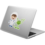 Boy's Space Themed Laptop Decal