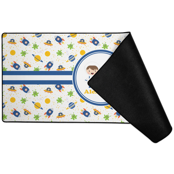 Boy's Space Themed Large Gaming Mats - FRONT W/ FOLD