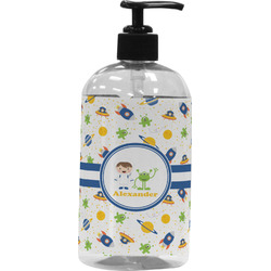 Boy's Space Themed Plastic Soap / Lotion Dispenser (Personalized)