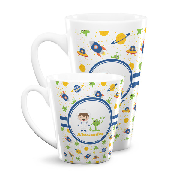 Boy's Space Themed Latte Mugs Main