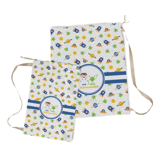 Boy's Space Themed Laundry Bag - Both Bags