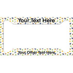Boy's Space Themed License Plate Frame (Personalized)