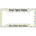 Boy's Space Themed License Plate Frame (Personalized)