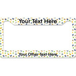 Boy's Space Themed License Plate Frame - Style B (Personalized)