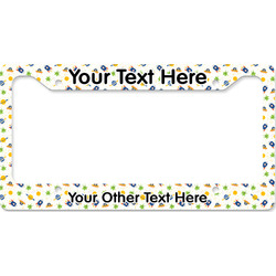 Boy's Space Themed License Plate Frame - Style B (Personalized)