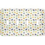 Boy's Space Themed Light Switch Cover (4 Toggle Plate)