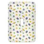 Boy's Space Themed Light Switch Cover