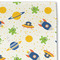 Boy's Space Themed Linen Placemat - DETAIL