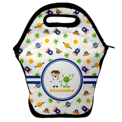 Boy's Space Themed Lunch Bag w/ Name or Text
