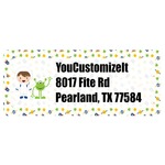 Boy's Space Themed Return Address Labels (Personalized)