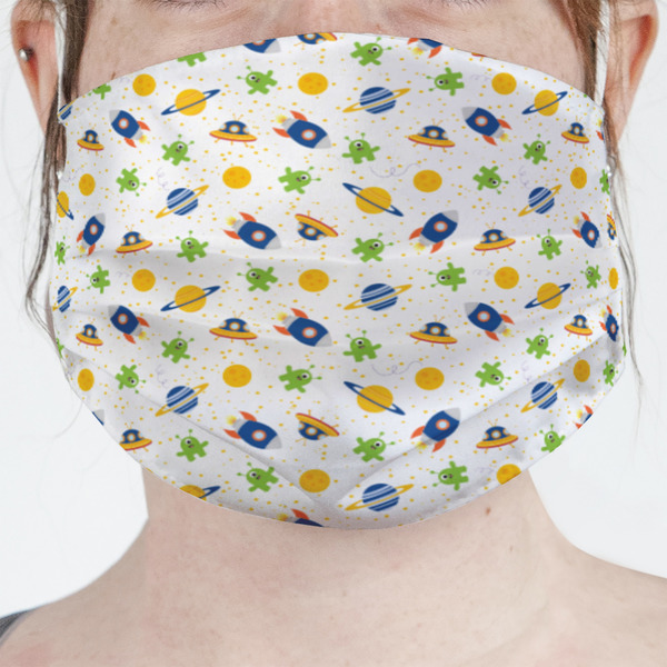 Custom Boy's Space Themed Face Mask Cover