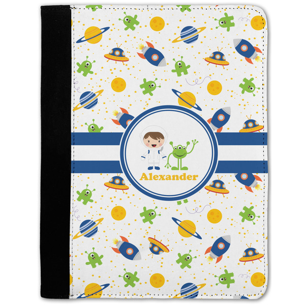 Custom Boy's Space Themed Notebook Padfolio w/ Name or Text