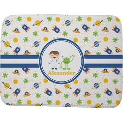 Boy's Space Themed Memory Foam Bath Mat - 48"x36" (Personalized)