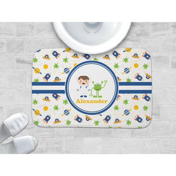 Boy's Space Themed Memory Foam Bath Mat - LIFESTYLE 34x21